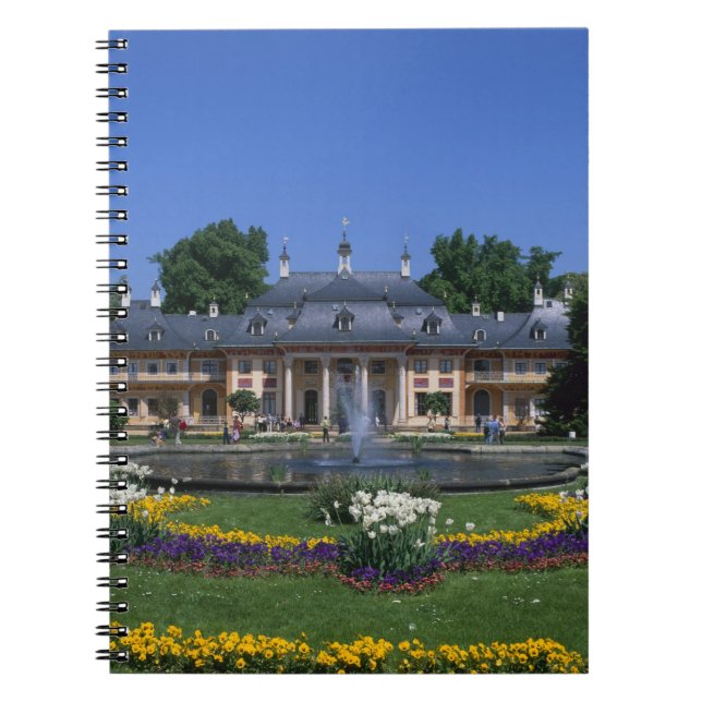 Castle Pillnitz, Dresden, Saxony, Germany Notebook (Front)