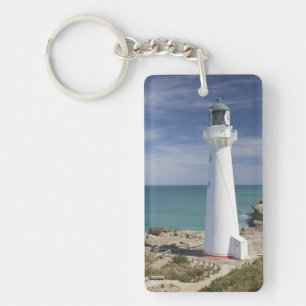 Castle Point Lighthouse, Castlepoint, Wairarapa, Keychain