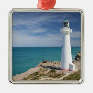 Castle Point Lighthouse, Castlepoint, Wairarapa, Metal Ornament
