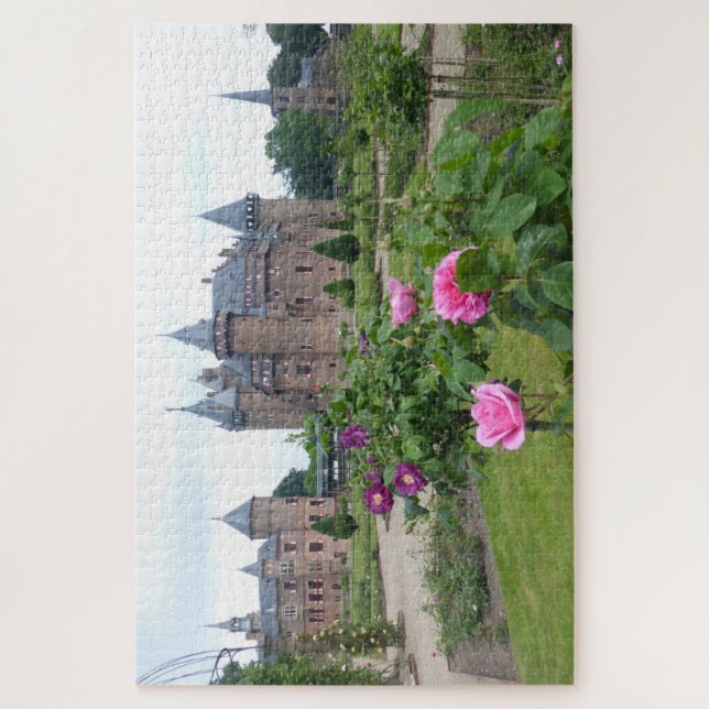 Castle Puzzle: De Haar in the Netherlands Jigsaw Puzzle (Vertical)