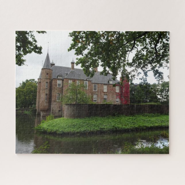 Castle Puzzle : Fente Zuylen dans la Pays-Bas (Horizontal)