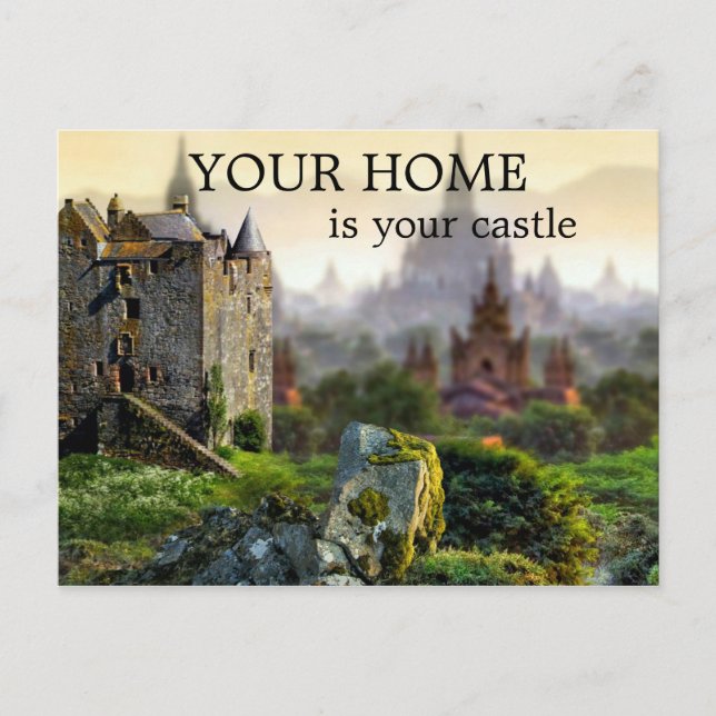 Castle Real Estate Agent Marketing Postcard (Front)