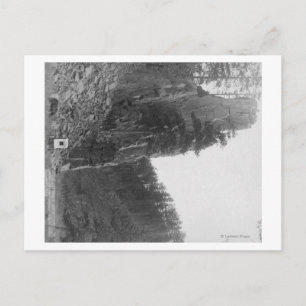 Castle Rock between Hill City and Rockerville Postcard