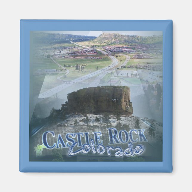 Castle Rock Colorado Magnet (Devant)