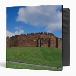 Castle showing half moon tower, Chester, Binder
