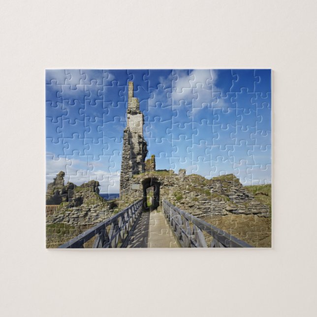 Castle Sinclair Girnigoe, Wick, Caithness, 2 Jigsaw Puzzle (Horizontal)