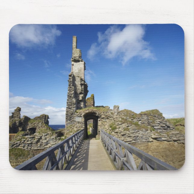 Castle Sinclair Girnigoe, Wick, Caithness, 2 Mouse Pad (Front)
