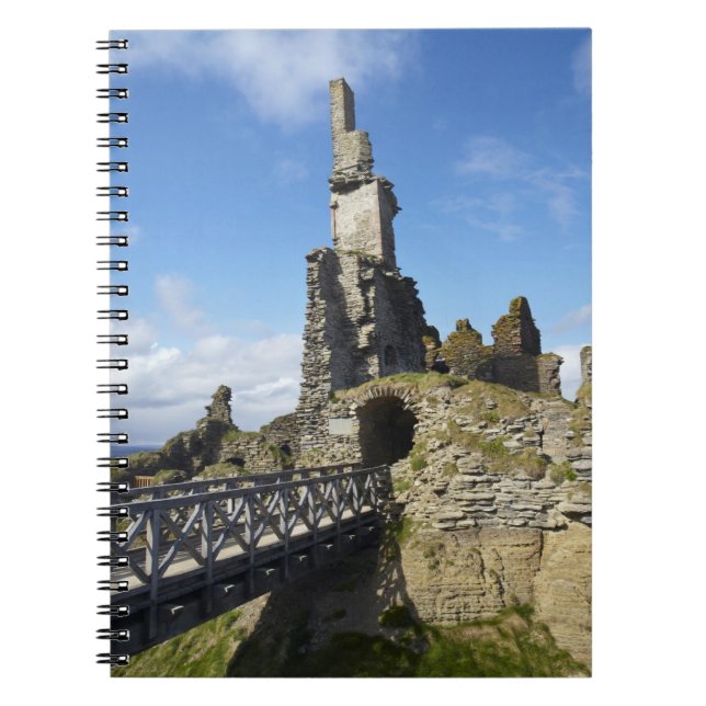 Castle Sinclair Girnigoe, Wick, Caithness, Notebook (Front)