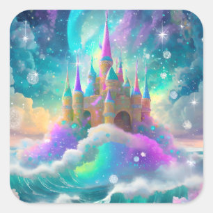 Castle Square Sticker