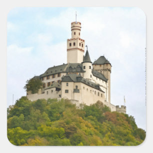 Castle Square Sticker