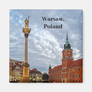 Castle Square Warsaw Poland Magnet