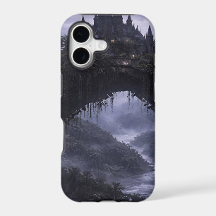 Castle Stone Arch Waterfalls Phone Case