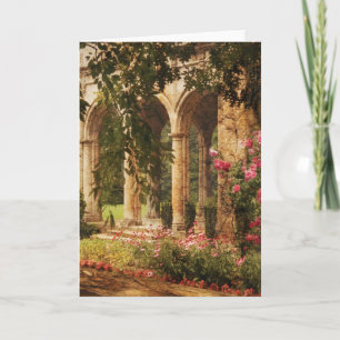 Castle - The Secret Garden Holiday Card
