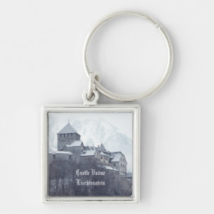 Castle Vaduz Liechtenstein Keychain