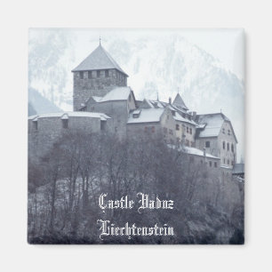 Castle Vaduz Liechtenstein Magnet