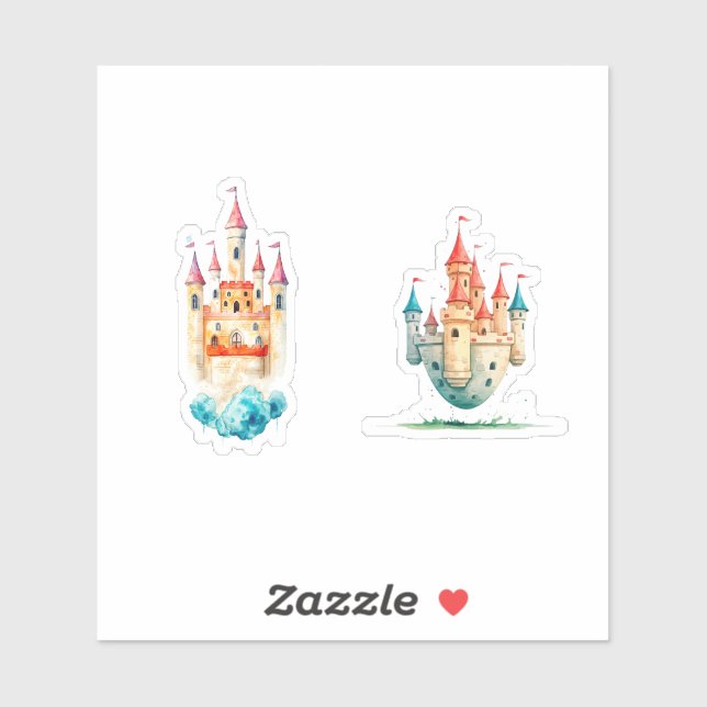 castle watercolor (Sheet)