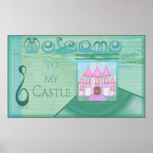 Castle Welcome Sign (from $10.45)