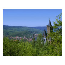Castle, Wernigerode, Saxony Anhalt, Germany