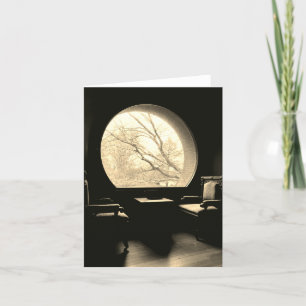 Castle Window Nook Note Card