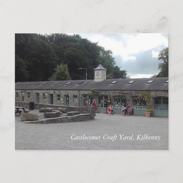 Castlecomer Craft Yard, Kilkenny Postcard (Front)
