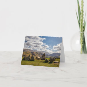 Castlerigg and Helvellyn Card
