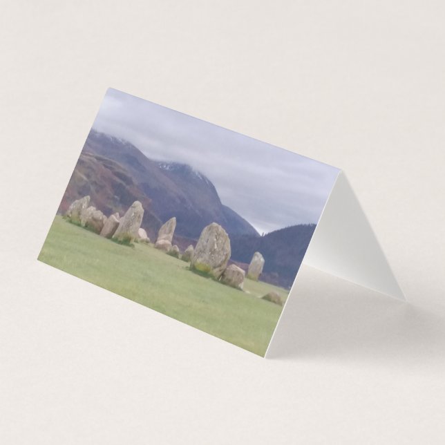 Castlerigg Stone Circle Christmas Card (Front)