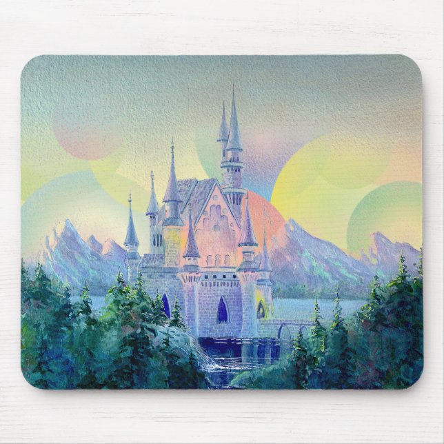 CASTLES in the AIR by SHARON SHARPE Mouse Pad (Front)