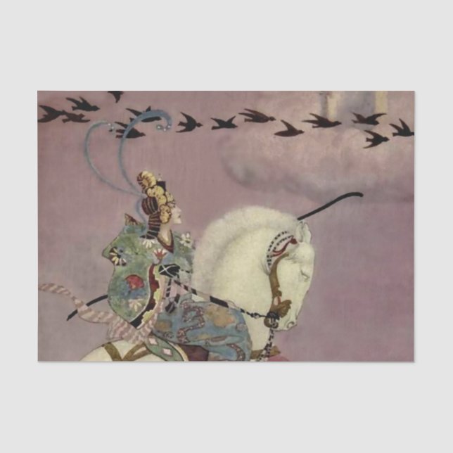 “Castles in the Air” by Thomas Mackenzie Tissue Paper (Front)