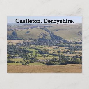 Castleton, Derbyshire. Holiday Postcard