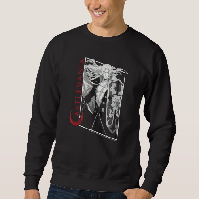 Castlevania Alucard Box Up Sweatshirt (Front)