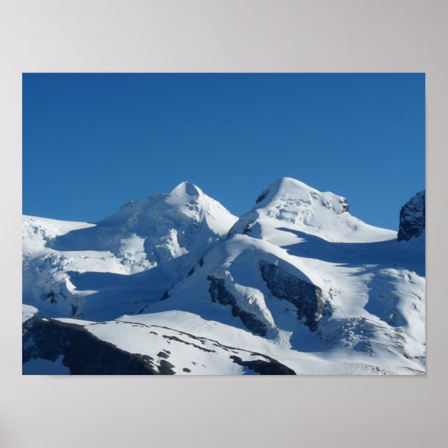 Castor and Pollux Swiss Alps Poster (Front)