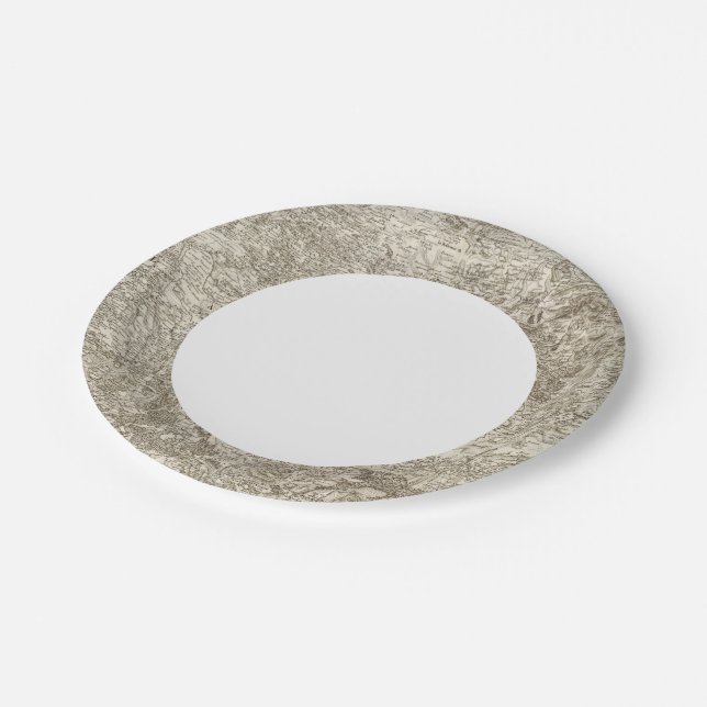 Castres Paper Plate (Angled)