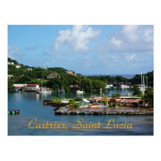 Castries, Saint Lucia Postcard