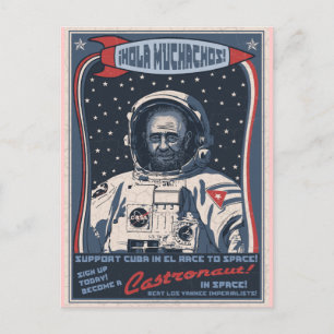 Castronaut Postcard