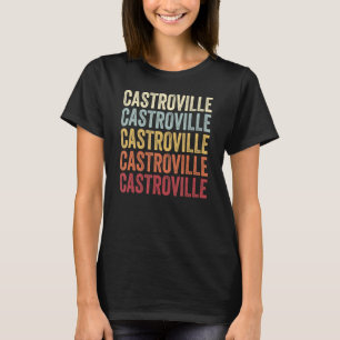 Castroville Texas Castroville TX Retro Vintage Tex T-Shirt