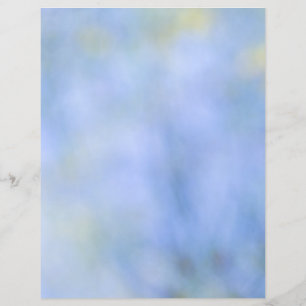 Casual Abstract Blue Yellow Junk Journal Paper