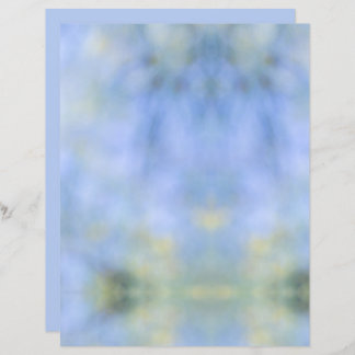 Casual Abstract Blue Yellow Pattern Junk Journal