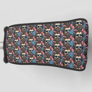 Casual Cool Philosopher Look Golf Head Cover