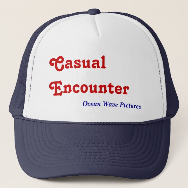 Casual Encounter, Trucker Hat (Front)