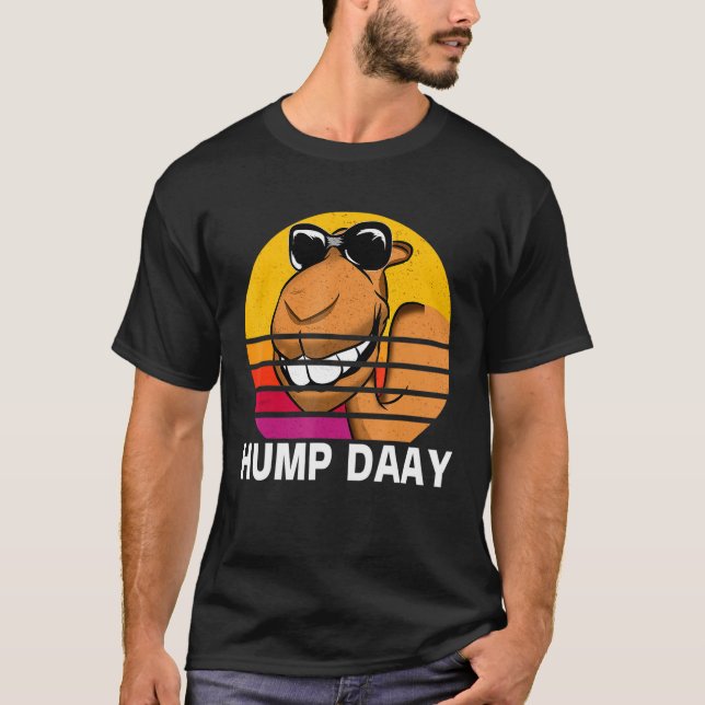 Casual For Men Women Camel Hump Day T-Shirt (Front)