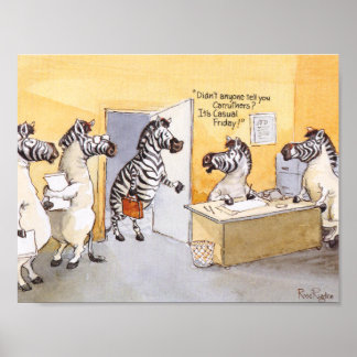 Casual friday poster