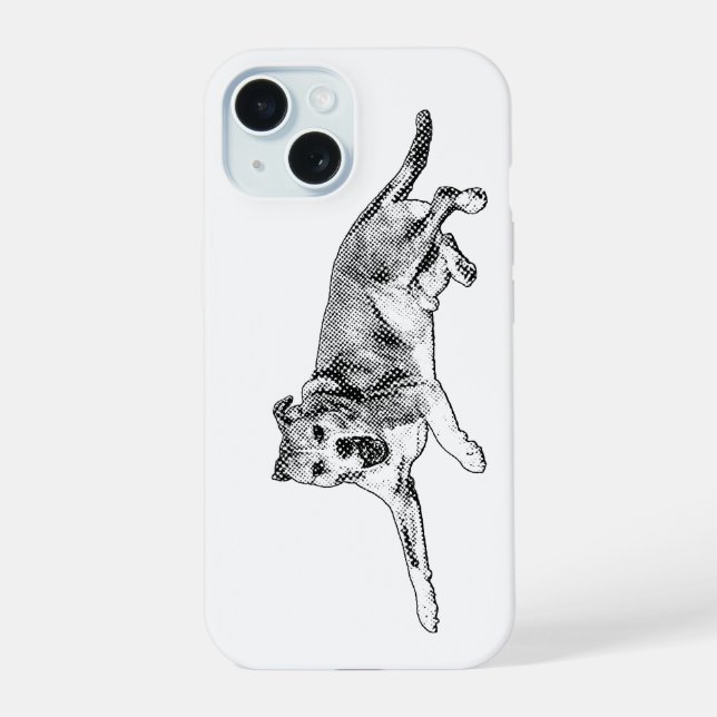 Casual Friend, Bright Accent iPhone 15 Case (Back)