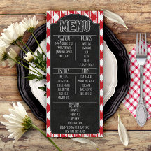 Casual Outdoor BBQ Grilling Party Chalkboard Sign