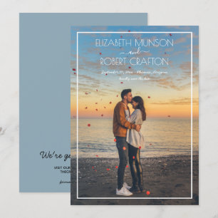 Casual Photo Wedding Save The Date