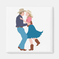 Casual Western Wedding Reception