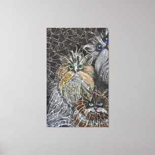 Cat3 - Photobomb Canvas Print