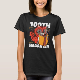 Cat 100th Days Smarter for School T-Shirt