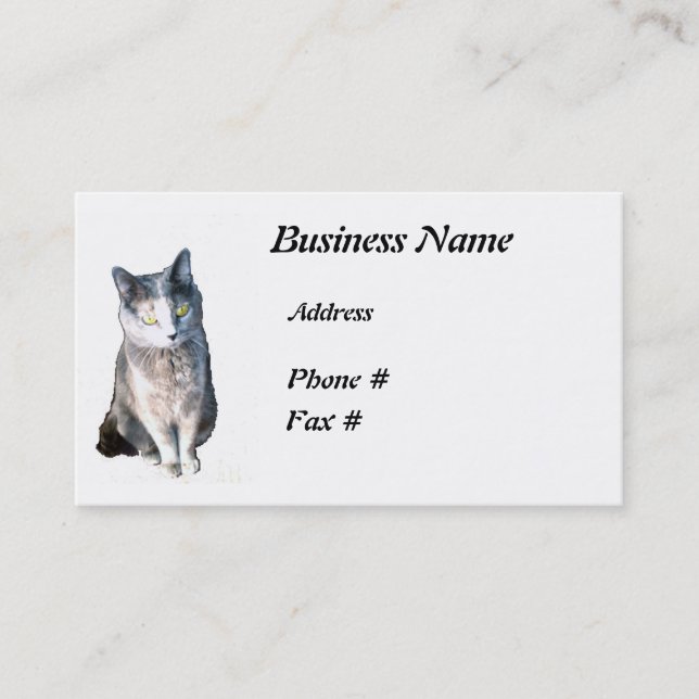 Cat 11, Business Card (Front)