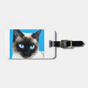 Cat 1 luggage tag