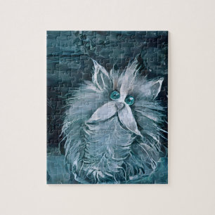 Cat 1 - Staring at you Jigsaw Puzzle